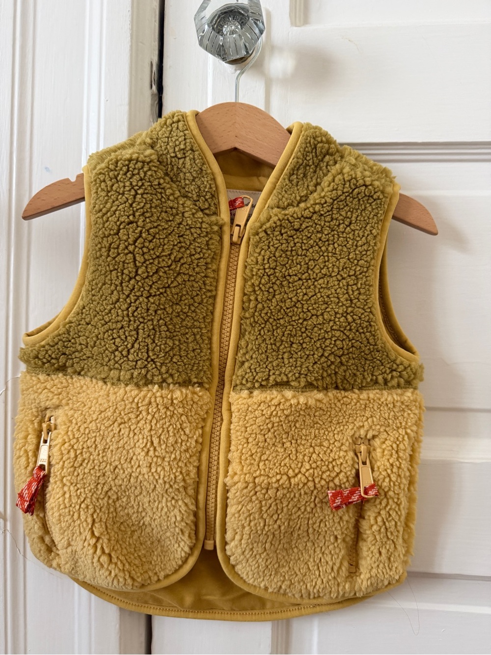 Hanna Andersson Two-Tone 2T Sherpa Vest - NWOT!